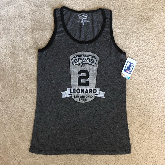 Majestic Tops - Women’s San Antonio Spurs Leonard #2 Tank XL NWT Majestic Tops - Women’s San Antonio Spurs Leonard #2 Tank XL NWT